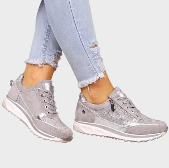 Orthopädische Damen-Sneaker Beatrice mit weicher Sohle im klassischen Design – Ansicht 3