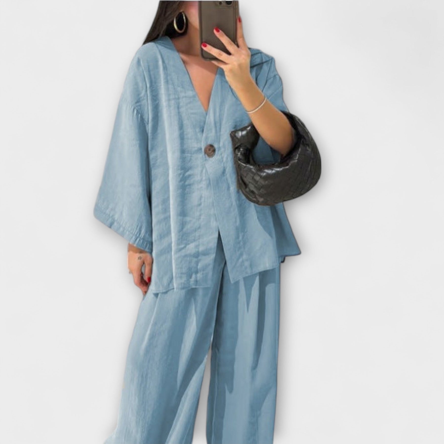 Damen-Freizeitset Jacqueline mit Top und Hose – Ansicht 14
