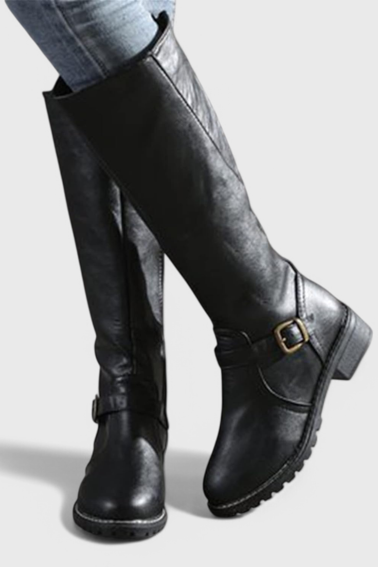 Sienna – Klassische kniehohe Reitstiefel für Damen