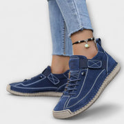 Vintage Chelsea-Boots für Damen mit Schnürung – Ansicht 8