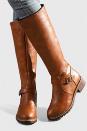 Sienna – Klassische kniehohe Reitstiefel für Damen – Ansicht 4