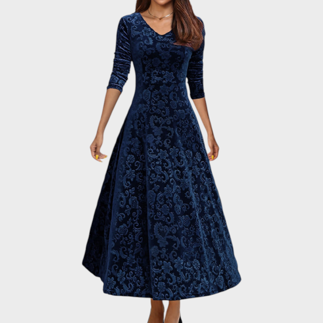 Debbie – Festliches Samtkleid – Ansicht 6