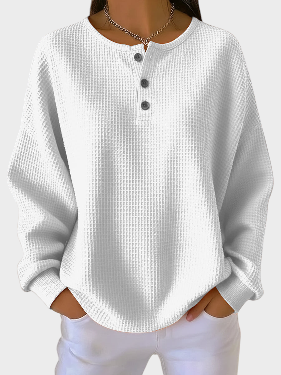 Anne – Lockere Bluse für Damen mit Kragen – Ansicht 2
