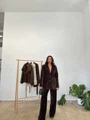 Tabitha – Samtanzug-Set für Damen mit Blazer und Hose – Ansicht 6