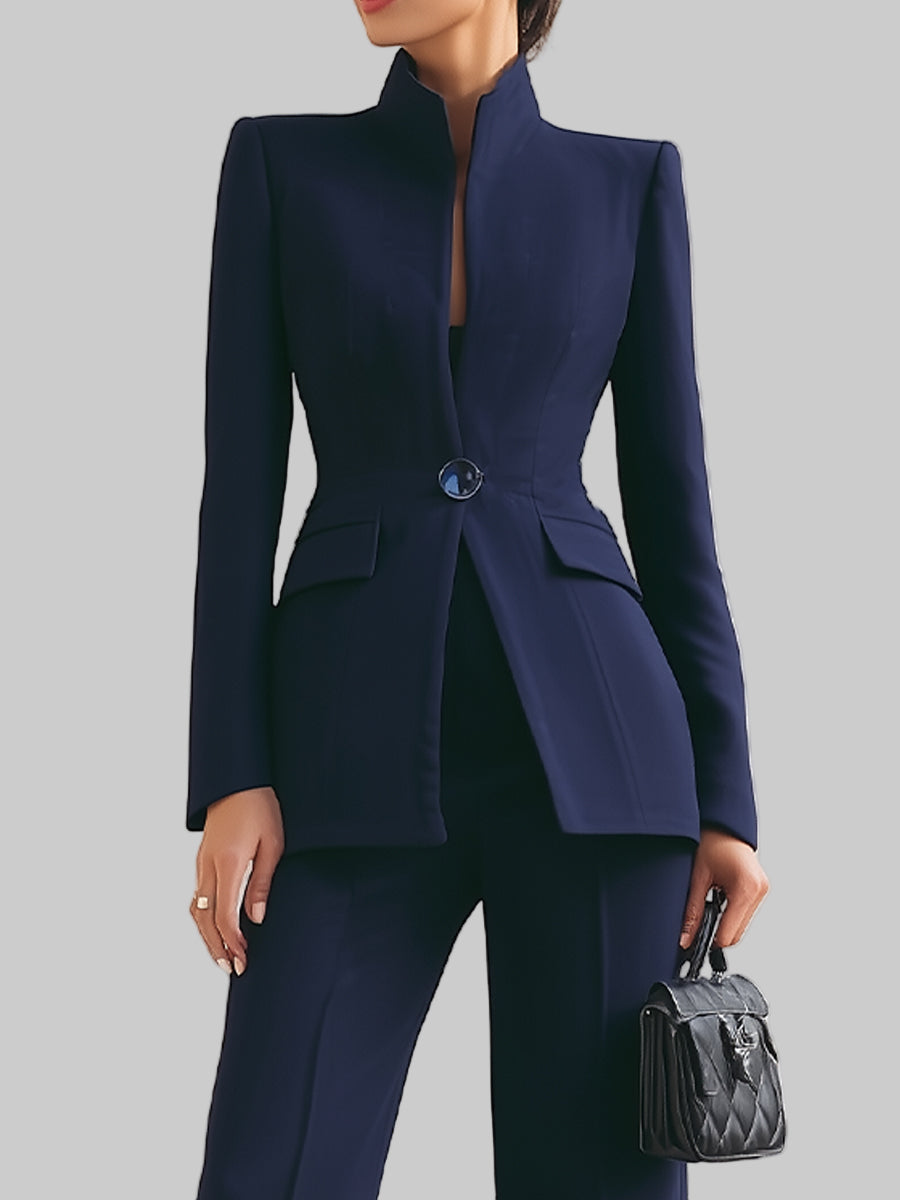 Sharie | Elegantes Jacken- und Hosen-Set