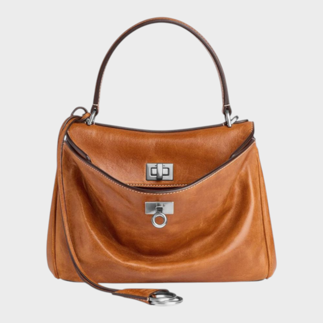 Libby | Minimalistische Luxus-Handtasche aus weichem Leder