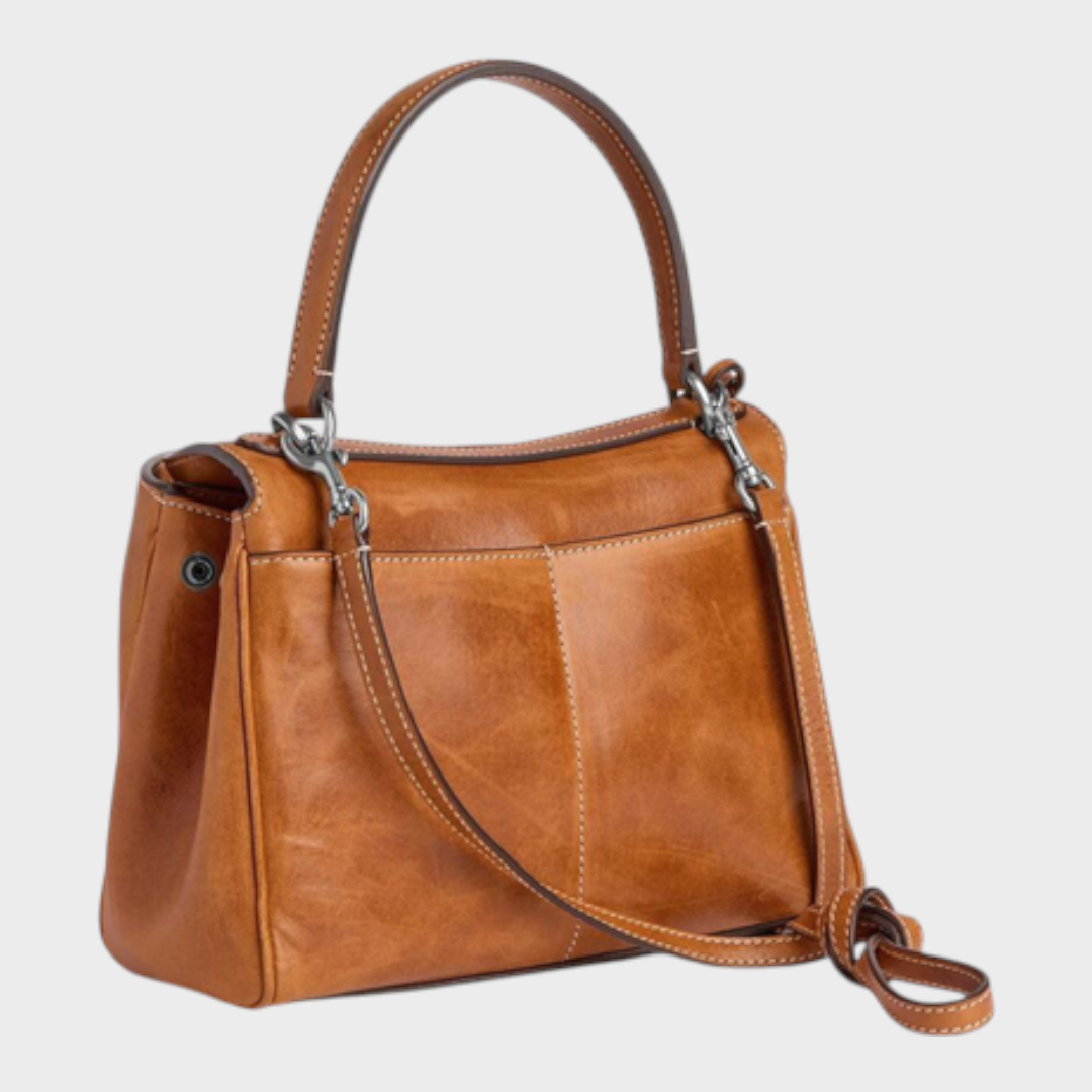 Libby | Minimalistische Luxus-Handtasche aus weichem Leder
