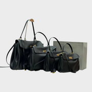 Libby – Minimalistische Luxus-Handtasche aus weichem Leder – Ansicht 14