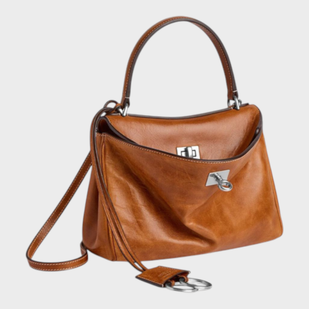 Libby | Minimalistische Luxus-Handtasche aus weichem Leder