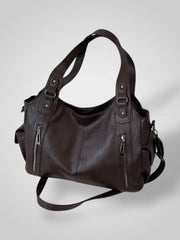 Savannah – Lederschultertasche für Damen – Ansicht 11