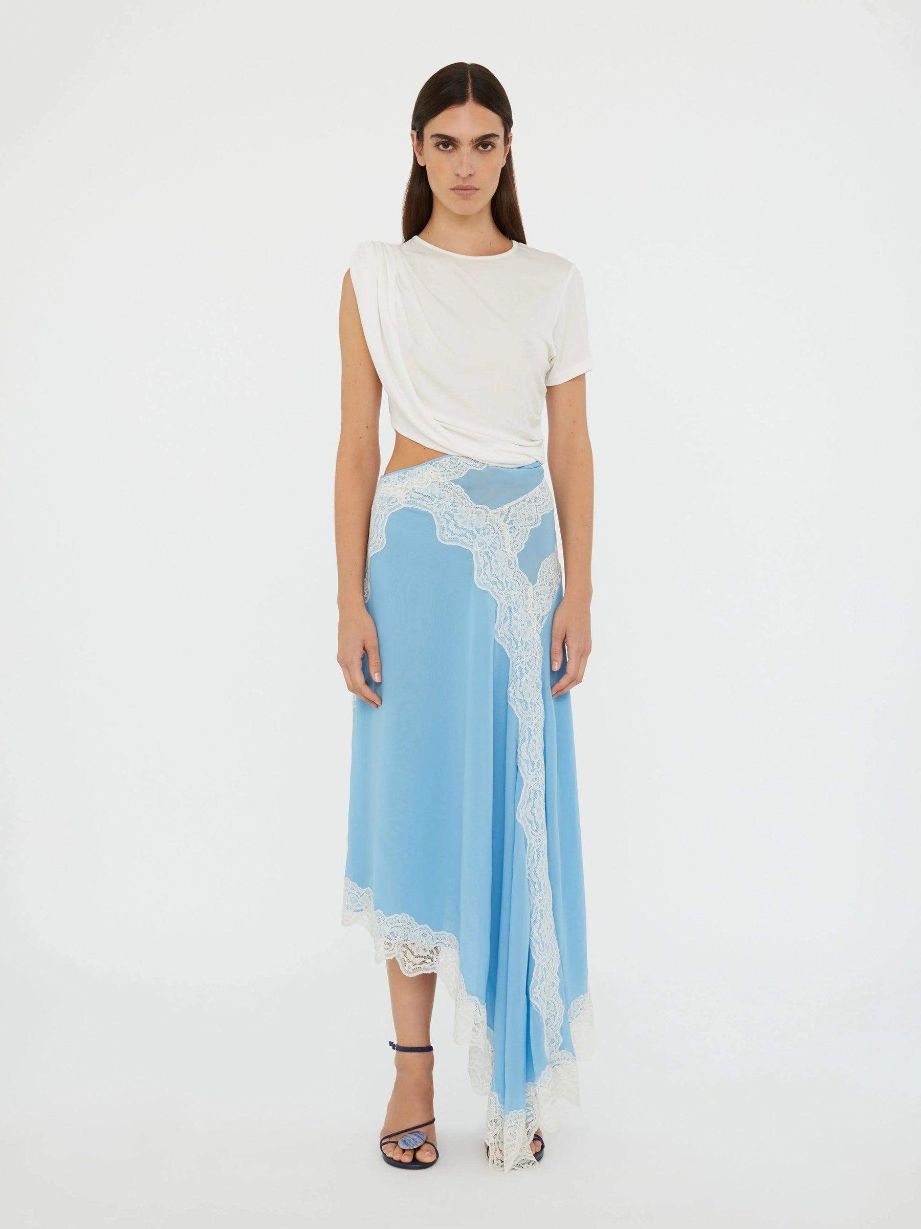 Alice – Midikleid für Damen mit gedrehtem Detail – Ansicht 2