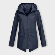 Linda – Stilvolle wasserdichte Damenjacke mit Kapuze – Ansicht 7