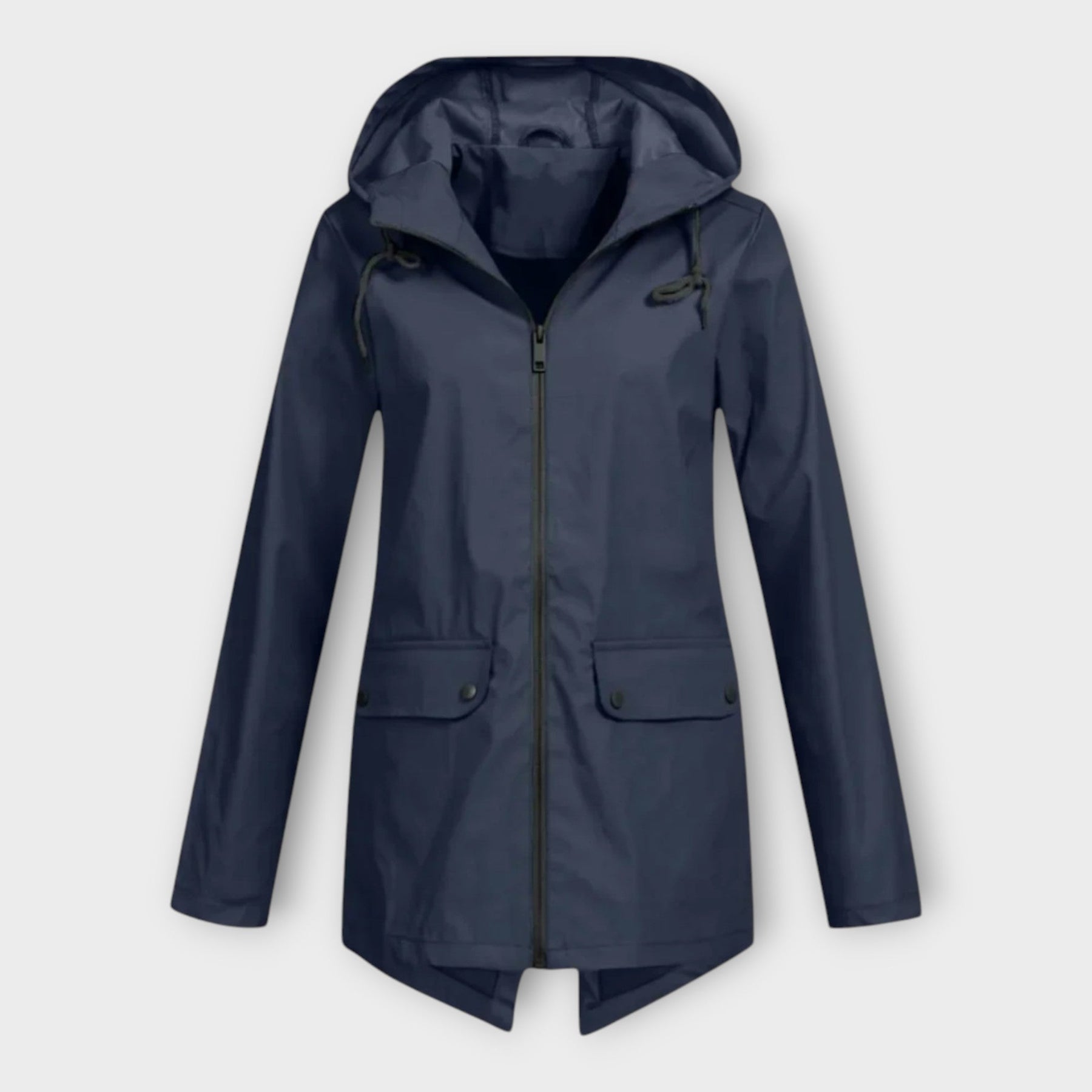 Linda – Stilvolle wasserdichte Damenjacke mit Kapuze – Ansicht 7