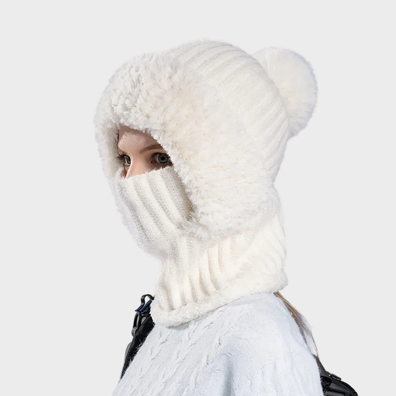 Alpina – 3-in-1-Strickmütze für Damen – Ansicht 8
