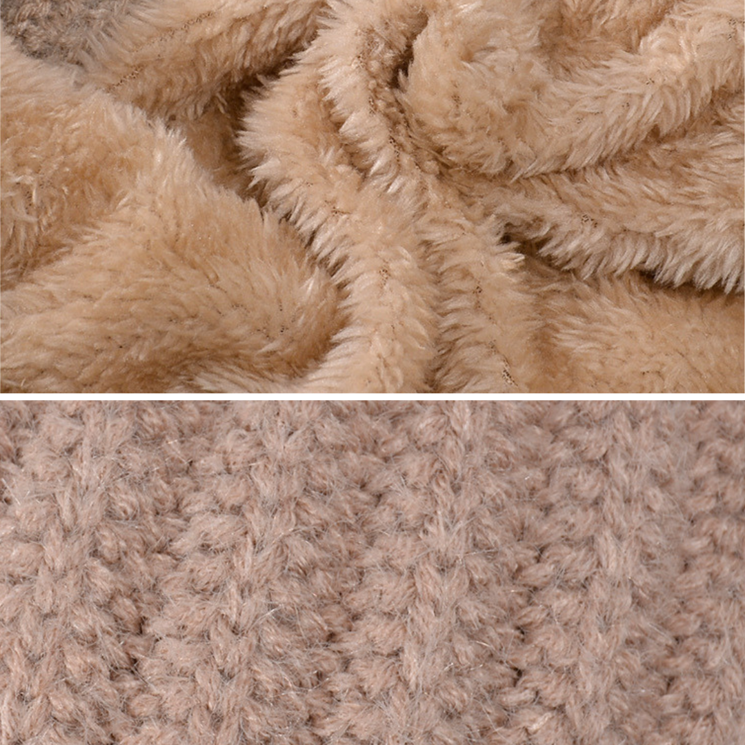 Alpina – 3-in-1-Strickmütze für Damen – Ansicht 4