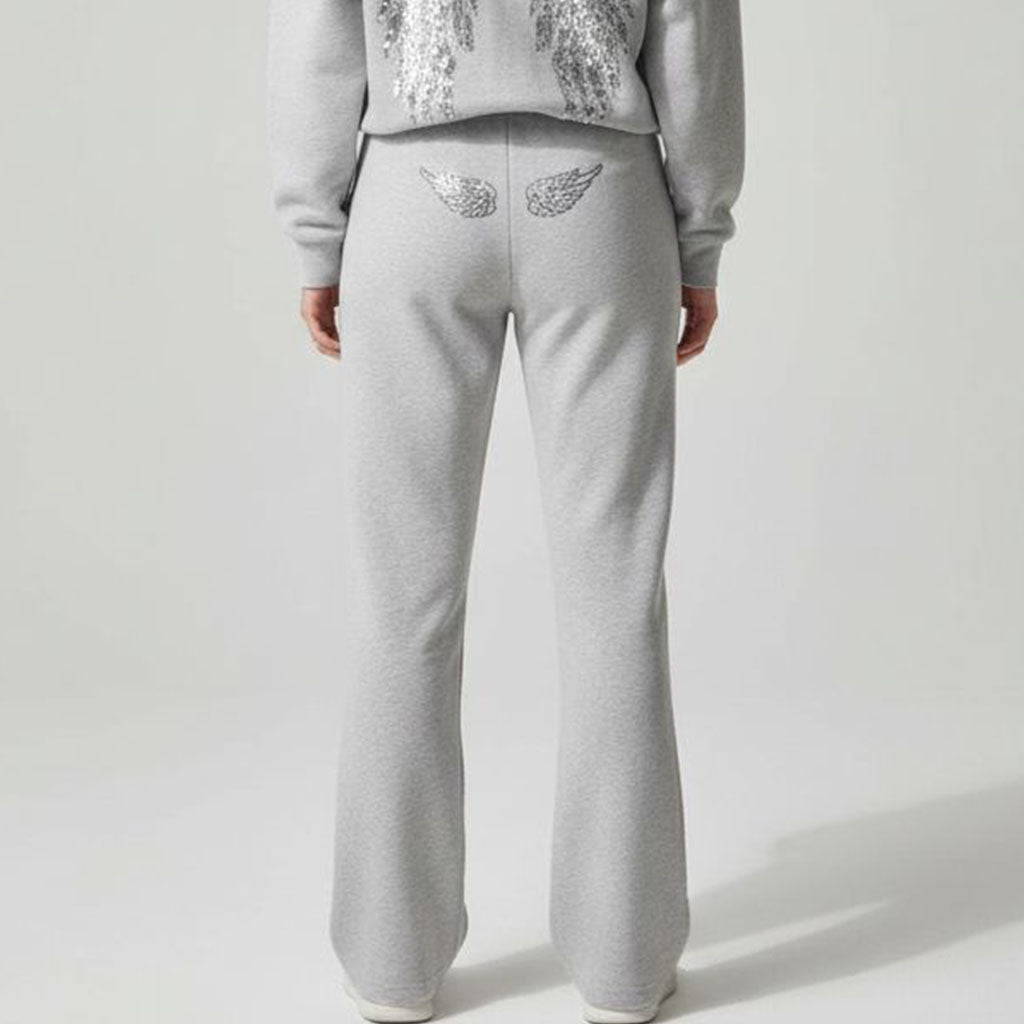 Avana – Damen-Set aus Hoodie und Trainingshose mit Engelsflügeln – Ansicht 5