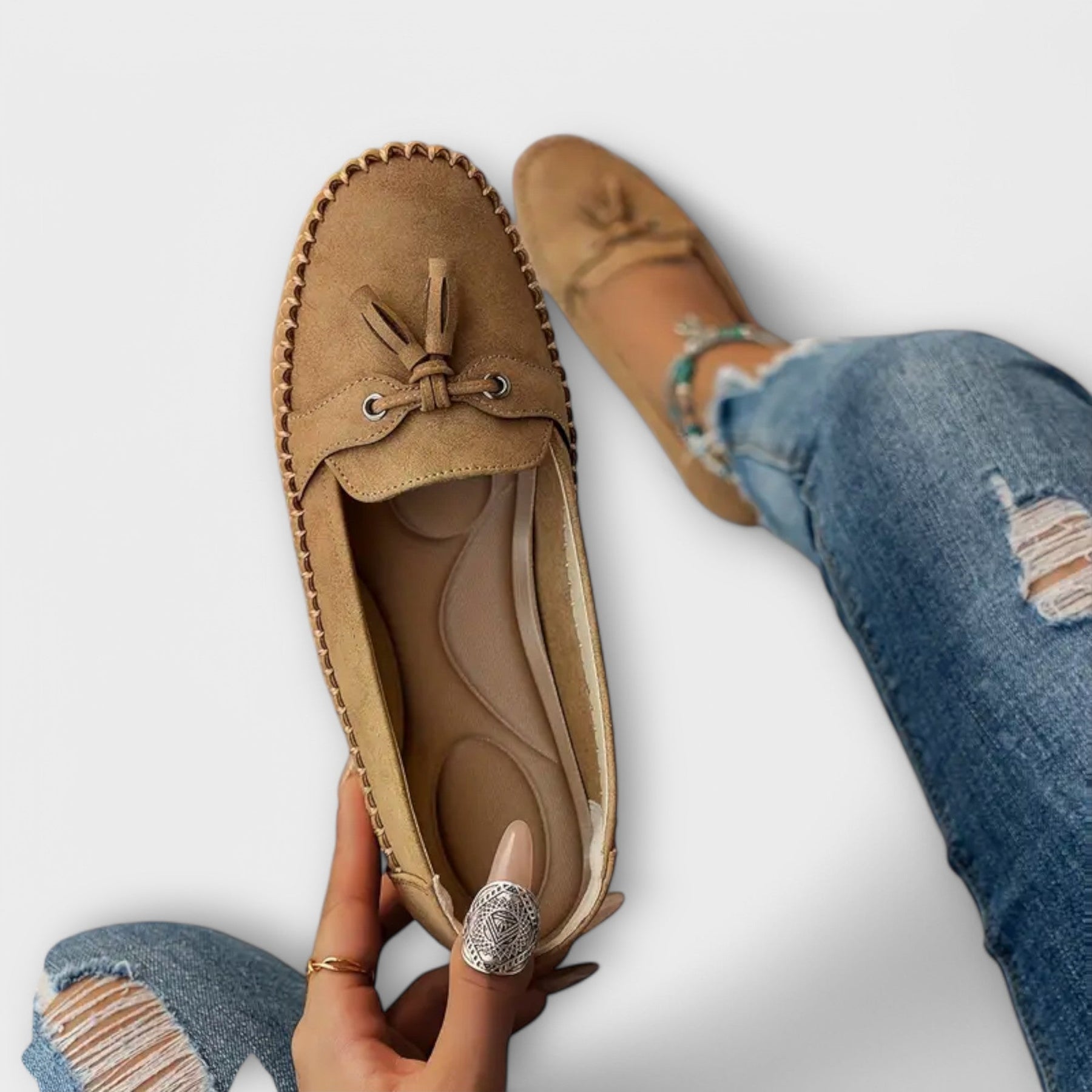 Orthopädische Damen-Mokassins Lizette – Ansicht 7