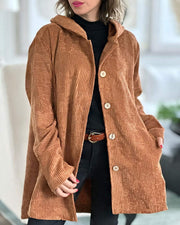 Cordia – Cordjacke für Damen mit Kapuze – Ansicht 7