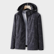 Moderne wasserdichte Damenjacke mit Kapuze – Ansicht 5