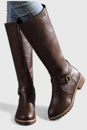 Sienna – Klassische kniehohe Reitstiefel für Damen – Ansicht 2