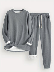 Noellee – Bequemes Damen-Lounge-Set mit Pullover und Jogginghose – Ansicht 3