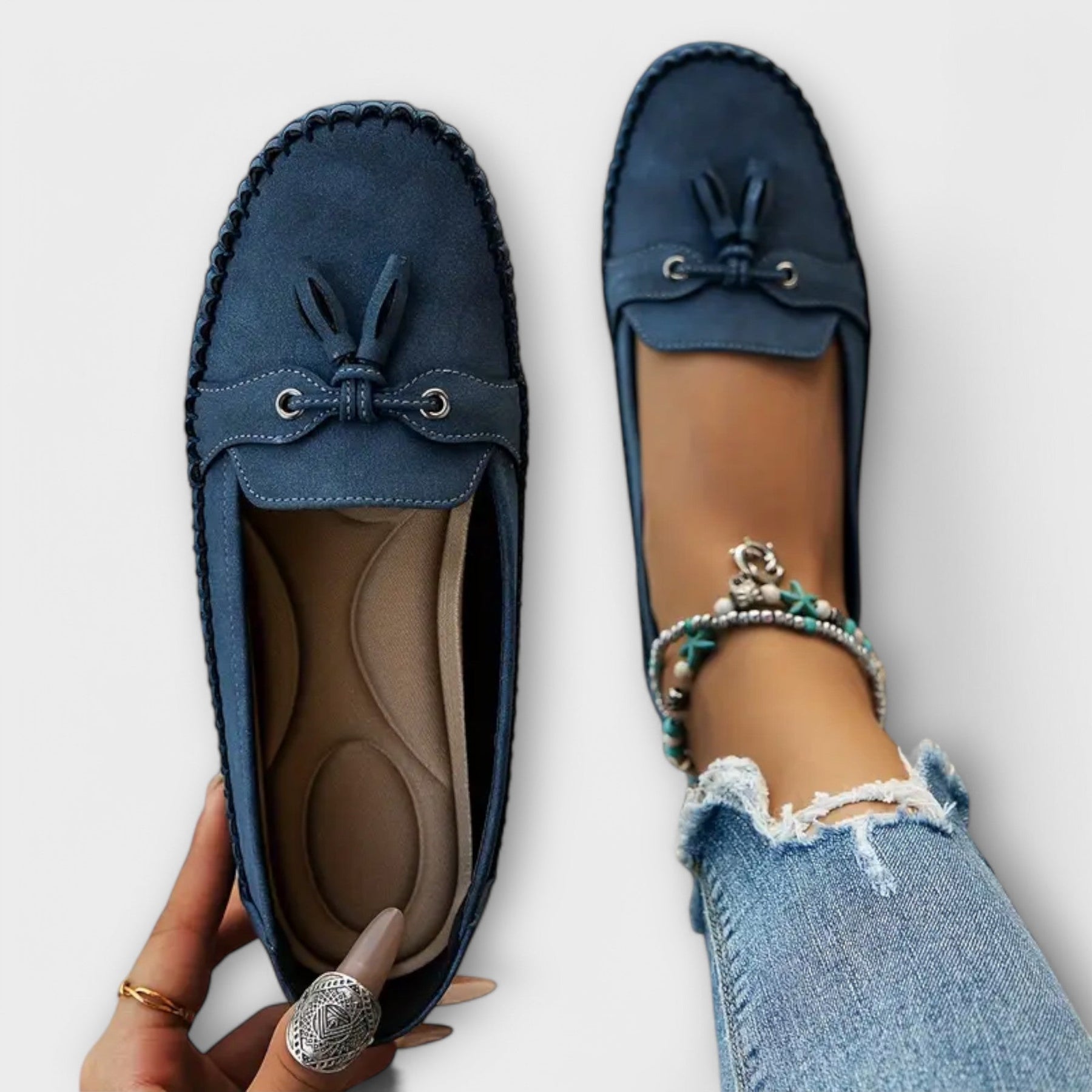 Orthopädische Damen-Mokassins Lizette – Ansicht 5