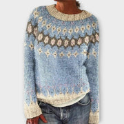 Bequemer warmer Damenpullover Devyn im Retro-Stil – Ansicht 9