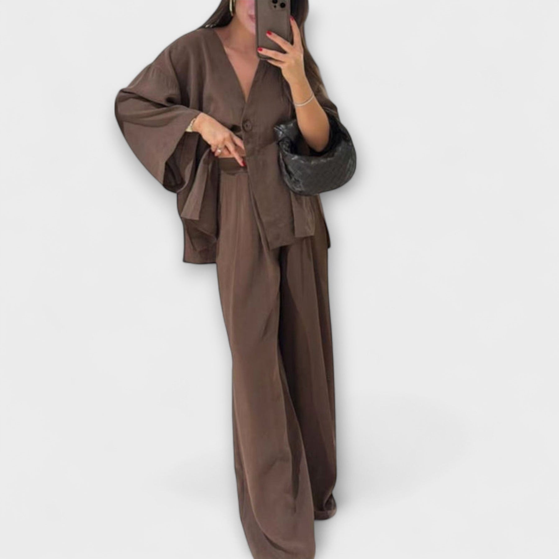 Damen-Freizeitset Jacqueline mit Top und Hose – Ansicht 7