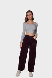 Freya – Cord-Ballonhose für Damen – Ansicht 6