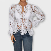 Asymmetrische Damenbluse Savannah – Ansicht 5