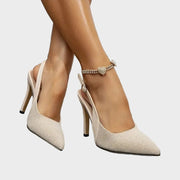 Damen-Stiletto-Pumps Dahlienne mit spitzer Zehenpartie – Ansicht 8