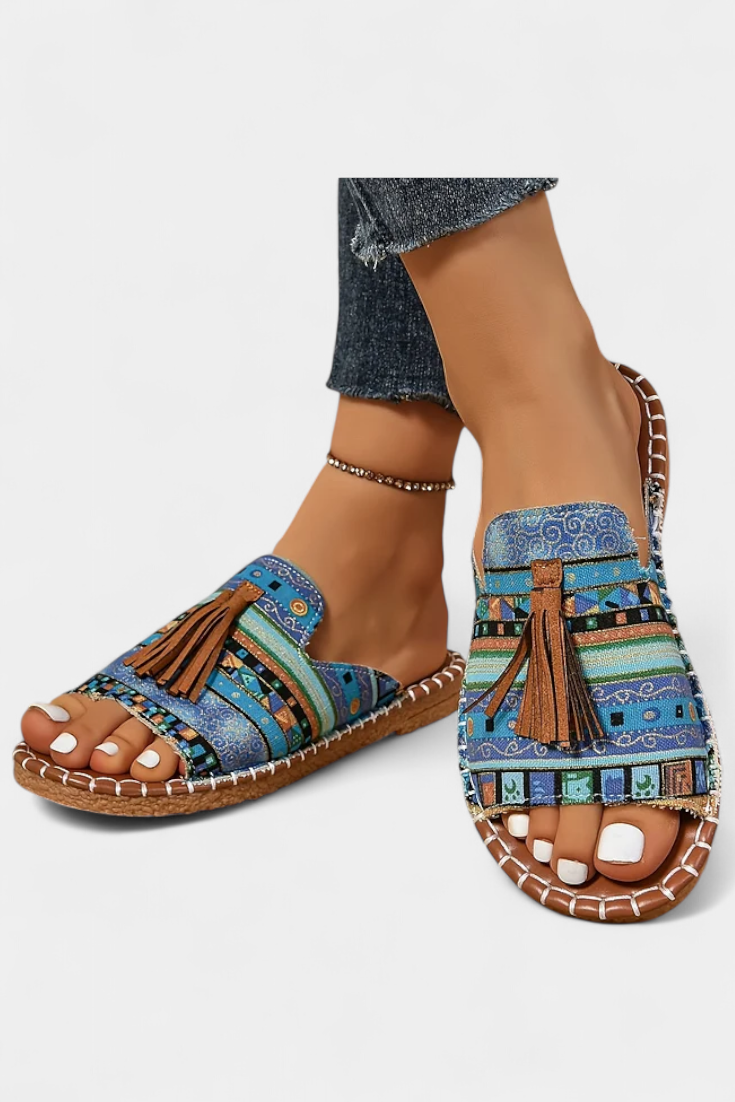 Orthopädische Damen-Sandalen Lia mit verstellbaren Riemen – Ansicht 3