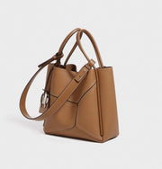 Margarita – Braune Leder-Tote-Tasche für Damen – Ansicht 4