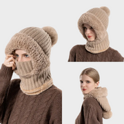 Alpina – 3-in-1-Strickmütze für Damen – Ansicht 2