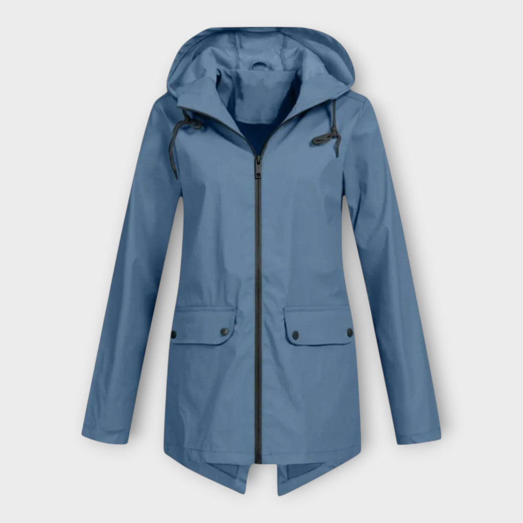 Stilvolle, wasserdichte Kapuzenjacke