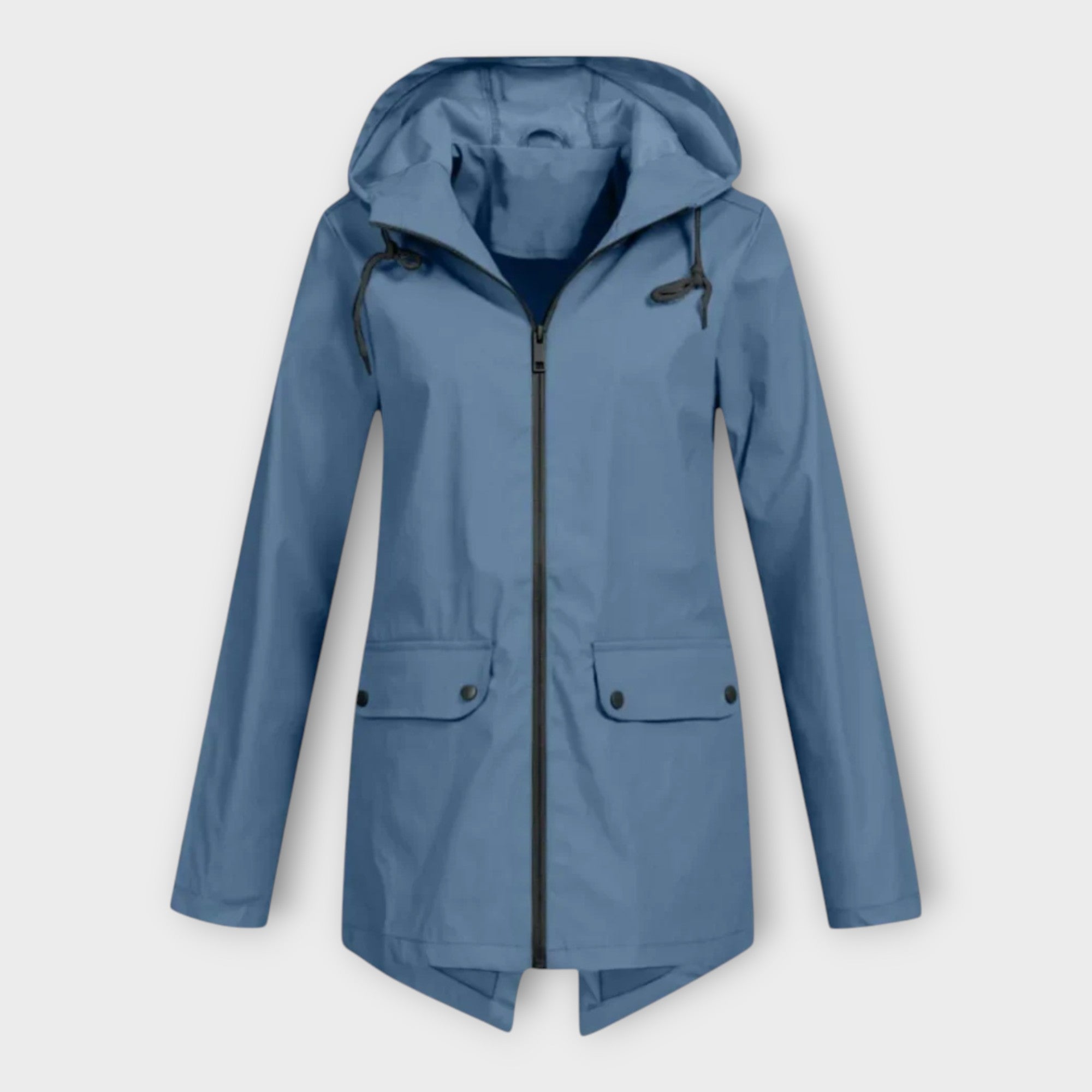 Stilvolle, wasserdichte Kapuzenjacke