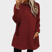 Willa – Bequemer Damenpullover mit Bauchabdeckung – Ansicht 6