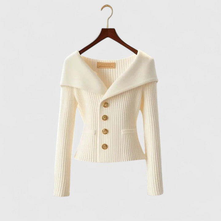 Clarize – Elegante Strickjacke für Damen – Ansicht 2