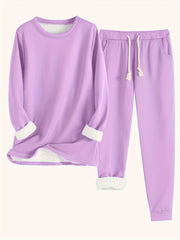 Noellee – Bequemes Damen-Lounge-Set mit Pullover und Jogginghose – Ansicht 13