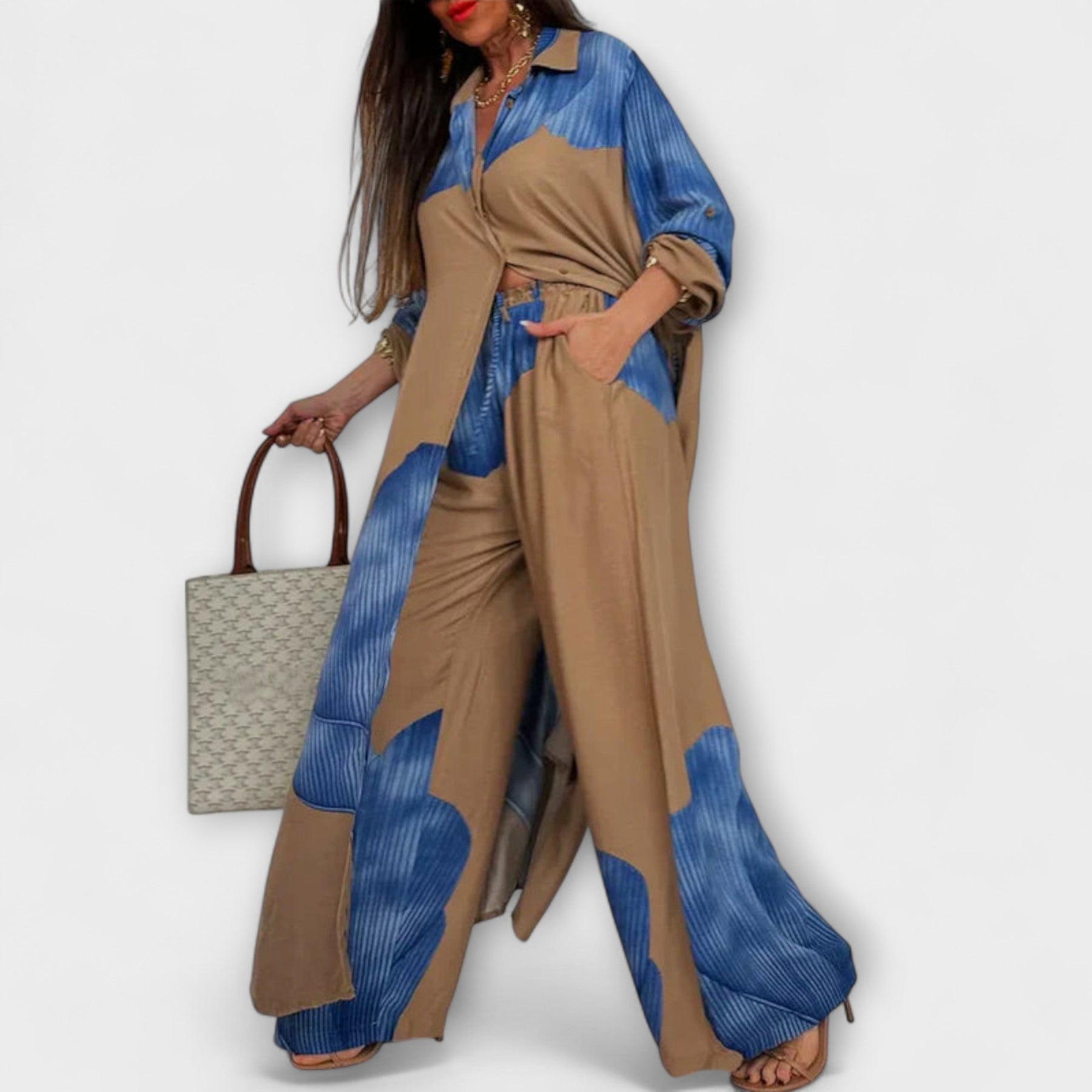 Damen-Set Moriel aus Bluse und Hose – Ansicht 6