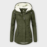 Wasserdichte wattierte Damen-Winterjacke Sophie