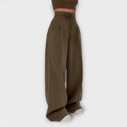 Bequeme Damenhose Jill mit Kordelzug – Ansicht 6