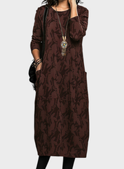Dina – Elegantes Winterkleid für Damen – Ansicht 2