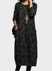 Dina – Elegantes Winterkleid für Damen – Ansicht 4