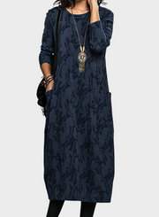 Dina – Elegantes Winterkleid für Damen – Ansicht 3