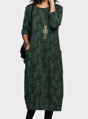 Dina – Elegantes Winterkleid für Damen