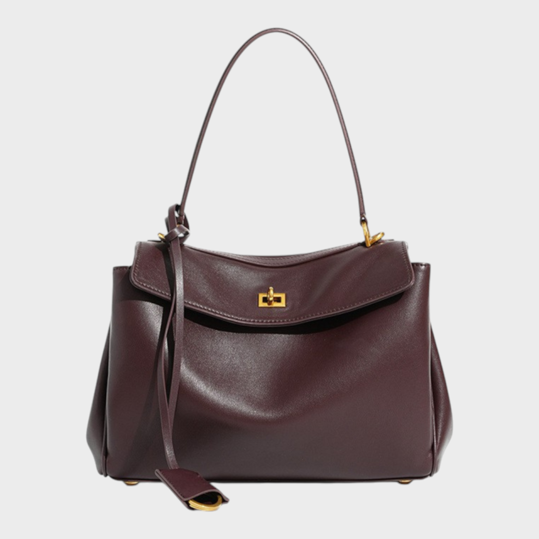 Libby | Minimalistische Luxus-Handtasche aus weichem Leder