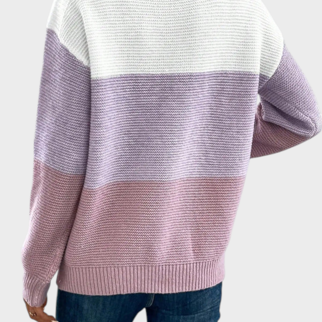 Fenella | Ombré-Stricktop mit Bauchnabelabdeckung