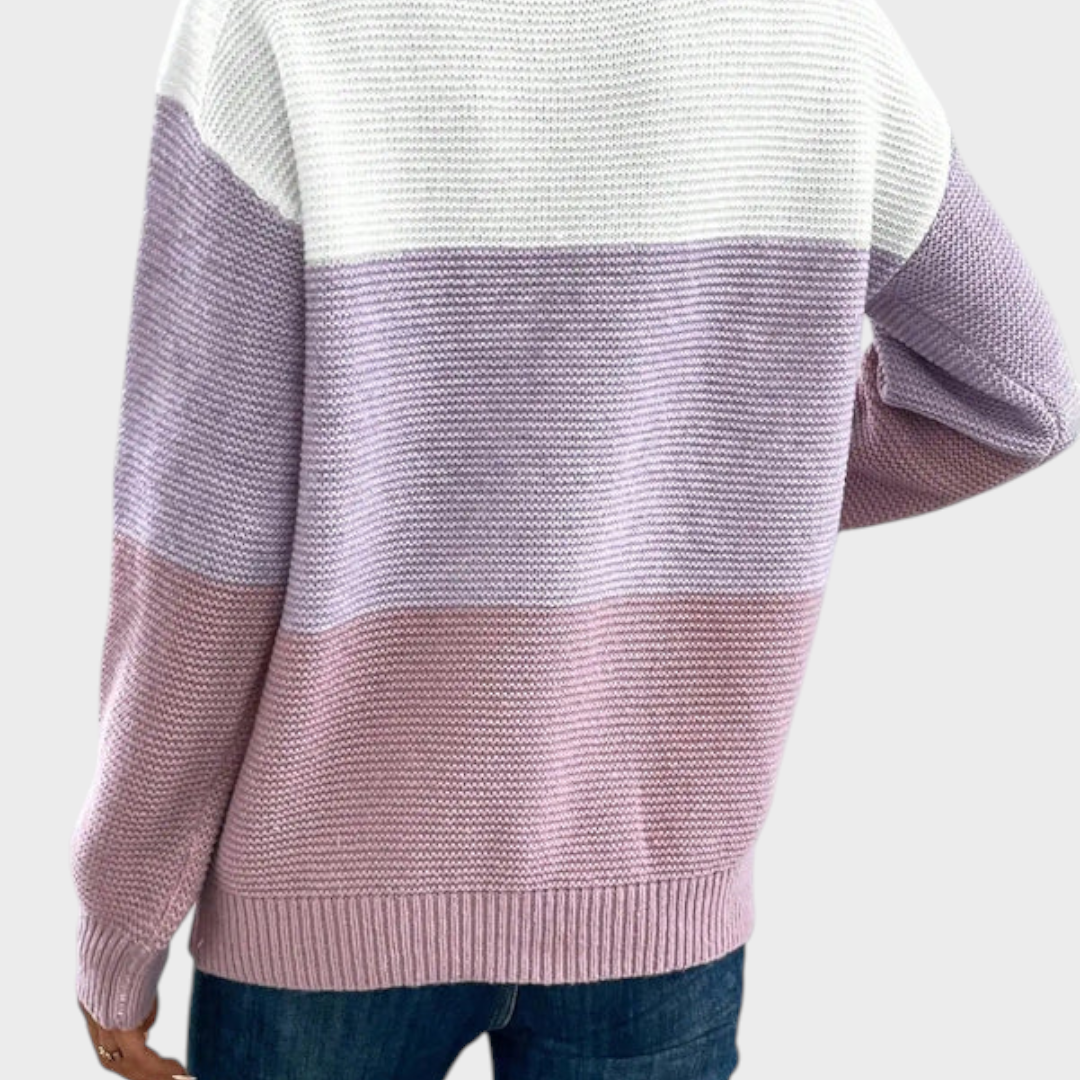 Fenella – Ombré-Stricktop für Damen – Ansicht 10