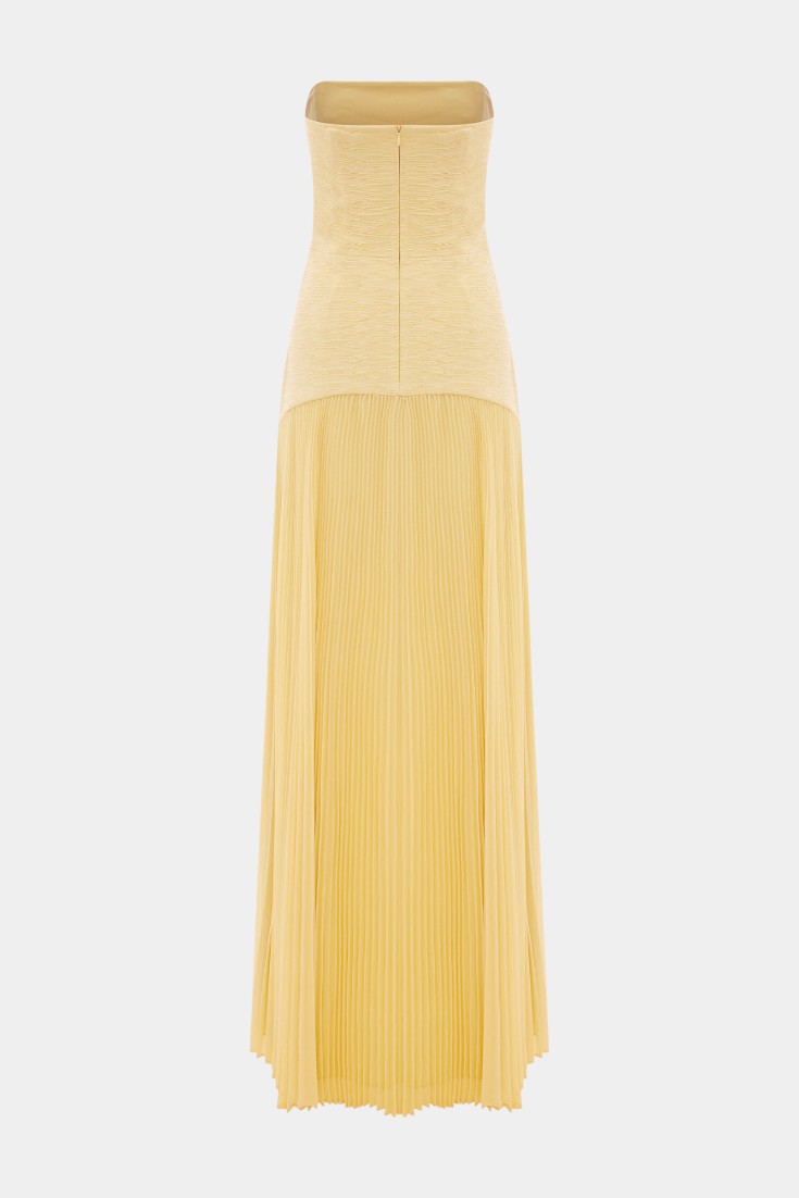 Deia – Maxikleid für Damen aus Mesh mit Glockenärmeln – Ansicht 8